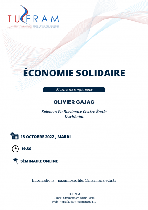 ÉCONOMIE SOLIDAIRE